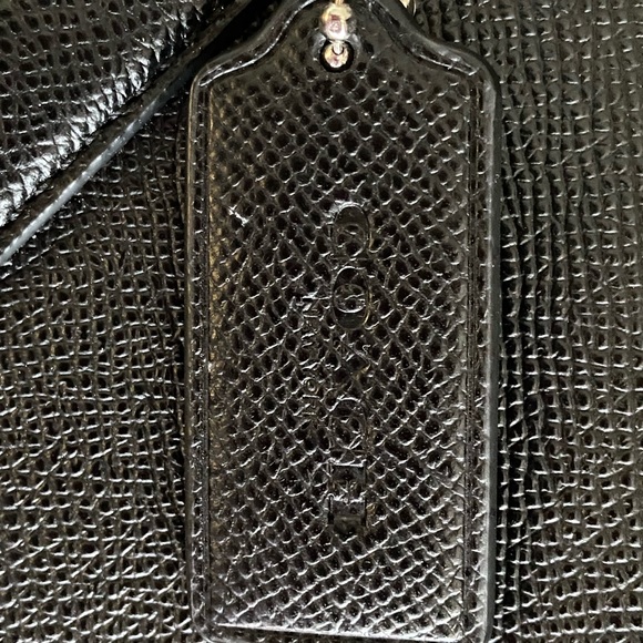 Coach all leather unisex briefcase - Picture 3 of 14